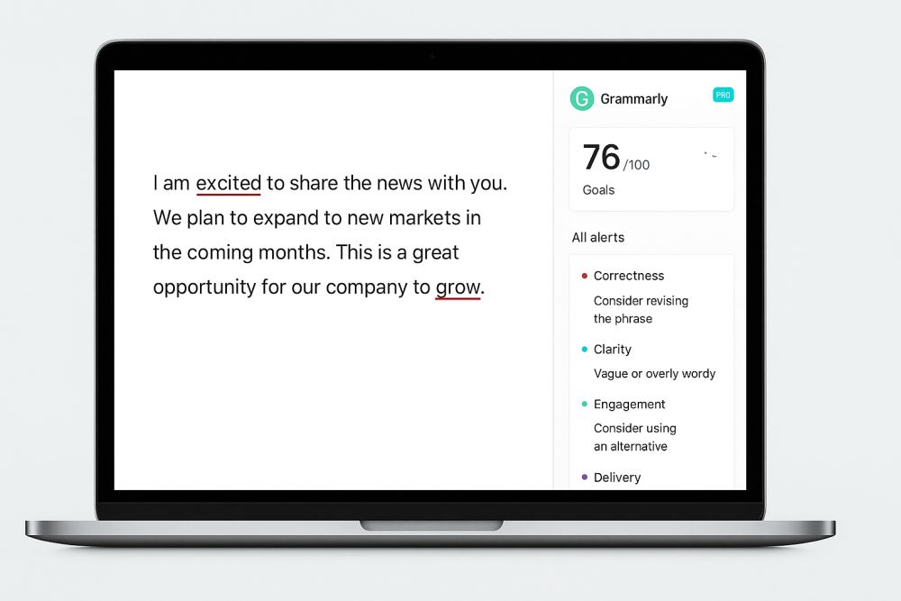 Top 10 Free AI Tools for Students in 2025 TakPost.com“Grammerly”
